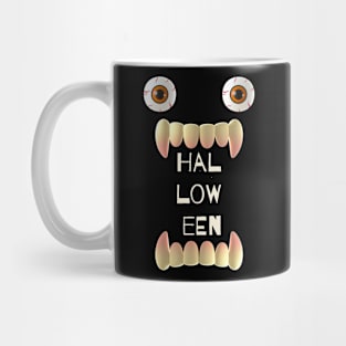 Halloween Scary Teeth Mug